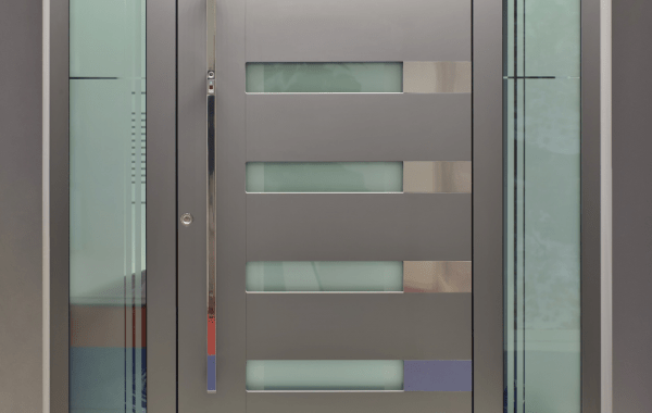 Puerta de aluminio
