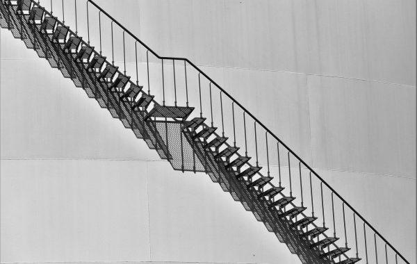 escalera de aluminio